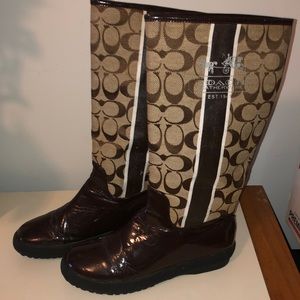 Coach Rainboots